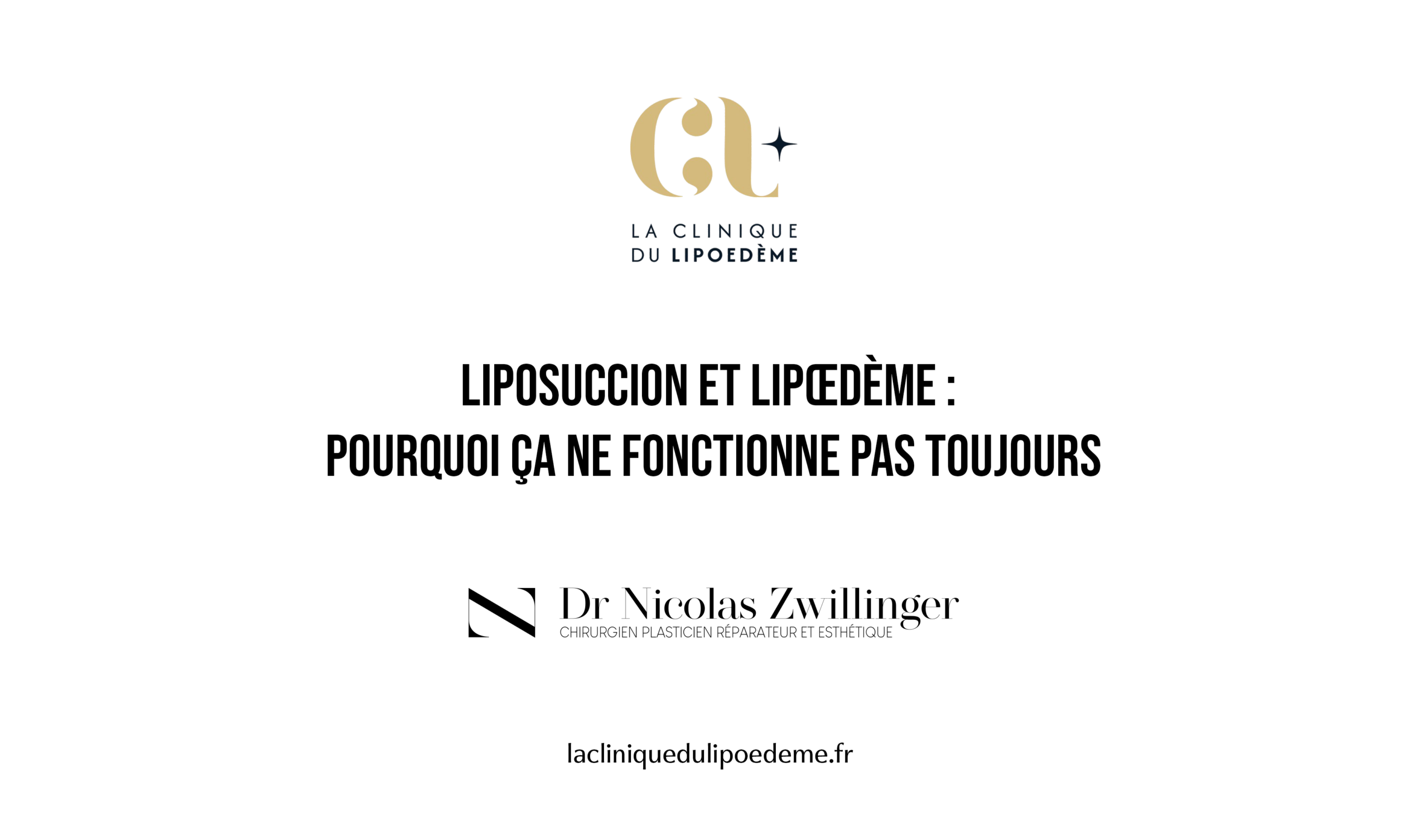 Liposuccion et lipœdème