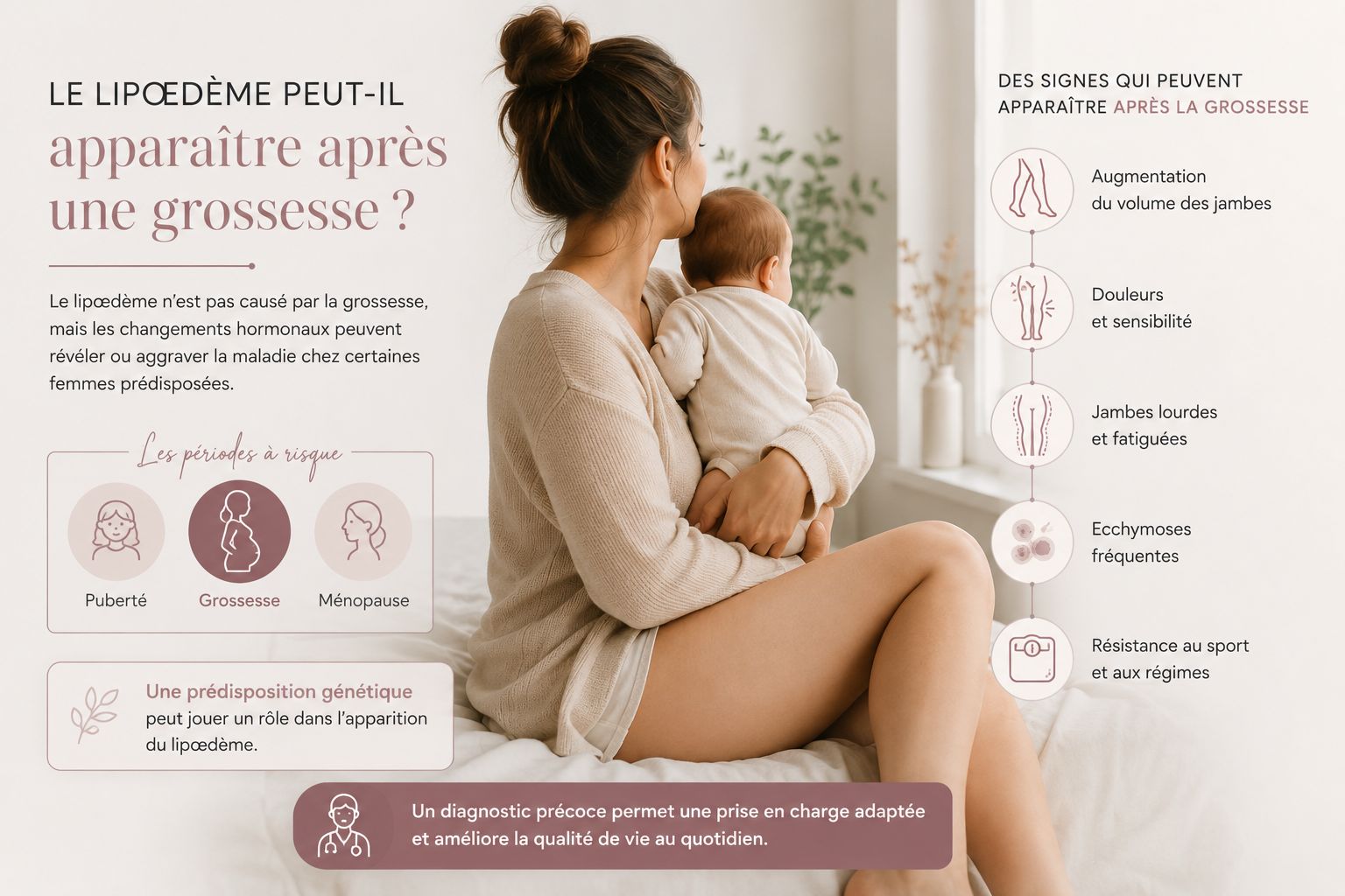Grossesse et lipœdème